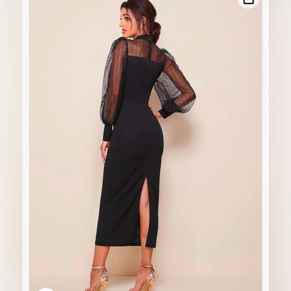 Shein Maxi Bodycon Dress, Size S - Picture 2 of 14